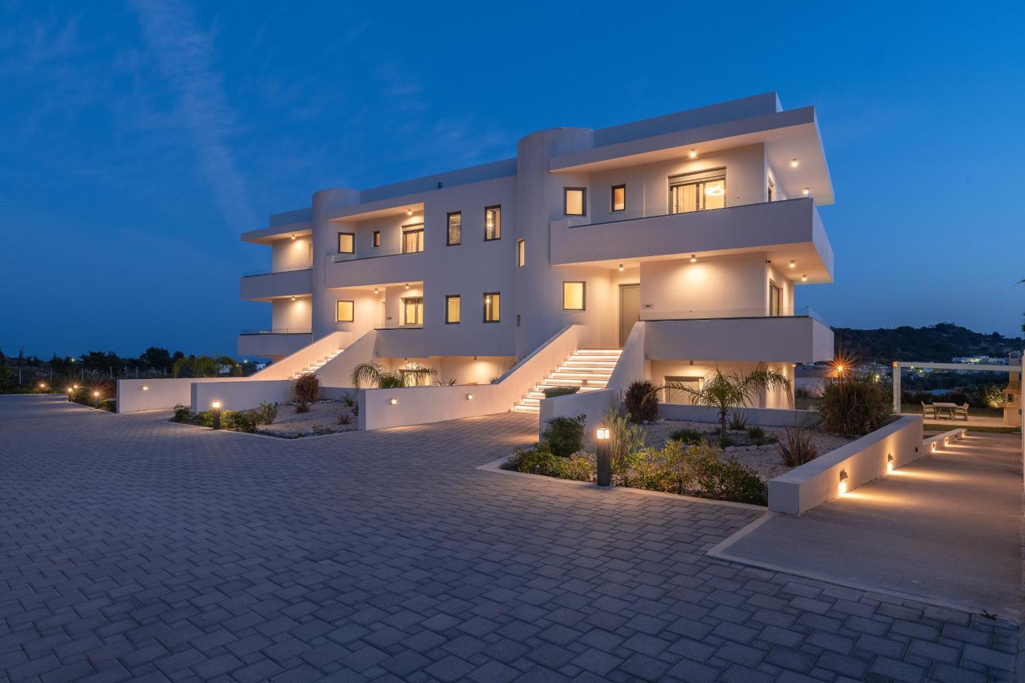 Pantheon Luxury Villas Rhodes Island Afantou Buitenkant foto