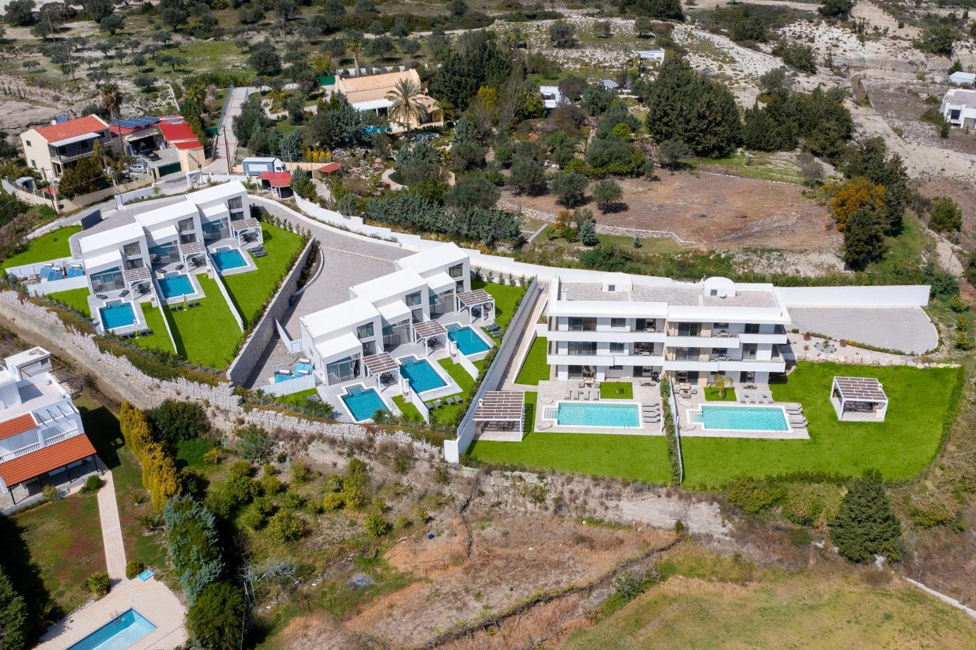 Pantheon Luxury Villas Rhodes Island Afantou Buitenkant foto