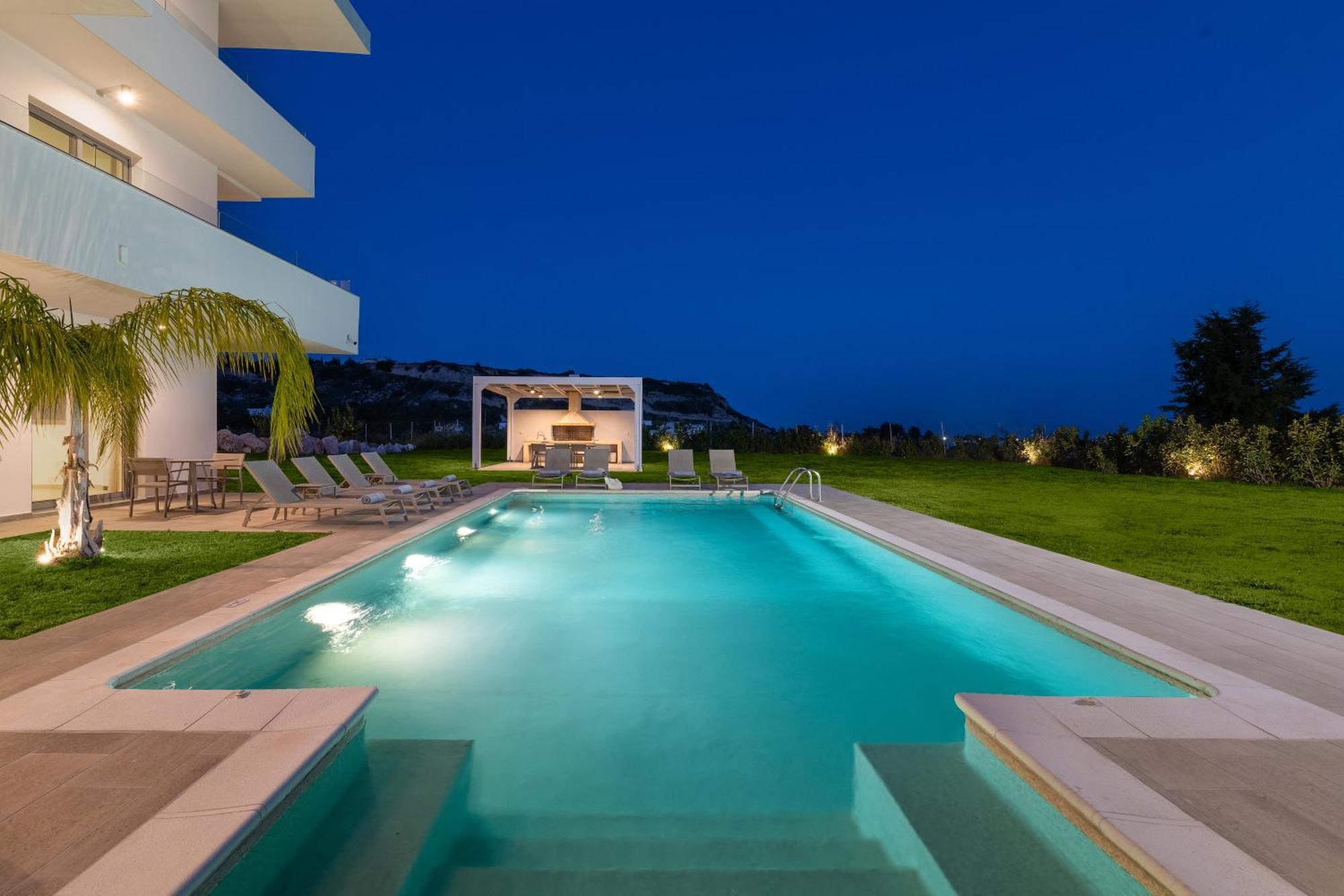 Pantheon Luxury Villas Rhodes Island Afantou Buitenkant foto